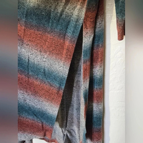 Maurice's | Colorblock Long Cardigan Sz L - Picture 5 of 8